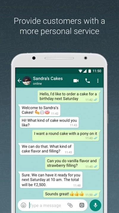WhatsApp Business — screenshot 6