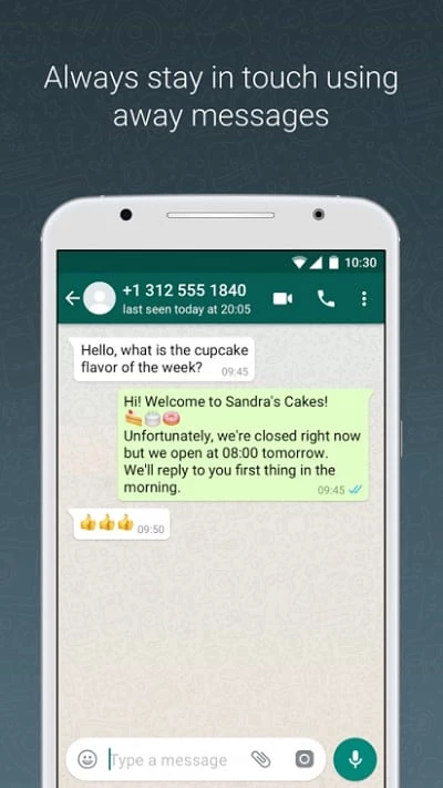 WhatsApp Business — screenshot 7